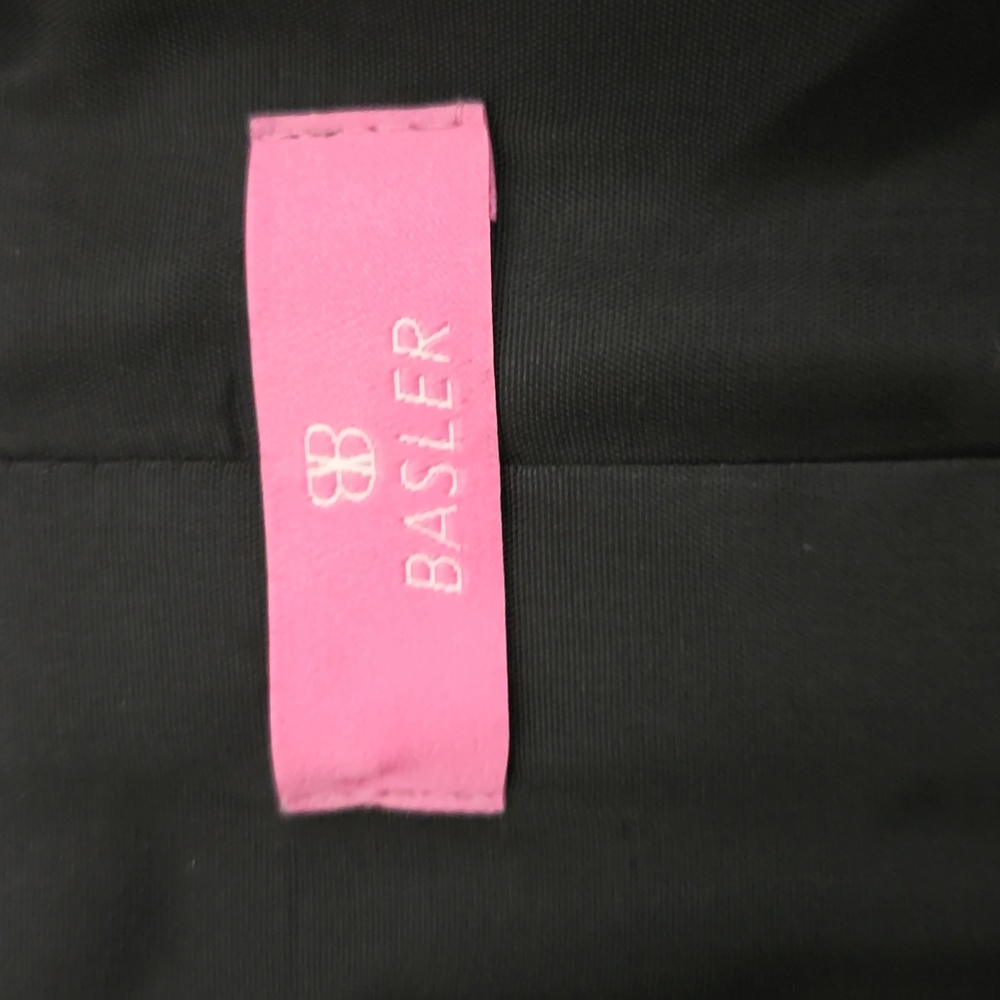 BASLER VARIEGATED TWEED RIBBON DETAIL BLAZER BLACK WHITE - Picture 6 of 14